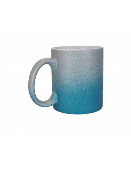 11oz Glitzertasse mit Farbverlauf