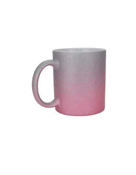 11oz Glitzertasse mit Farbverlauf