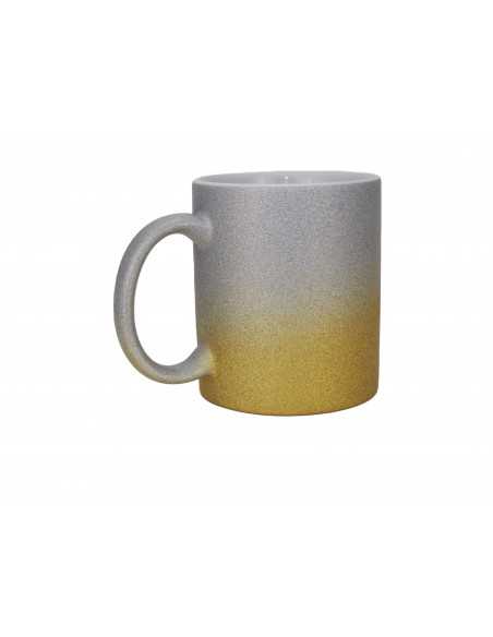 11oz Glitzertasse mit Farbverlauf
