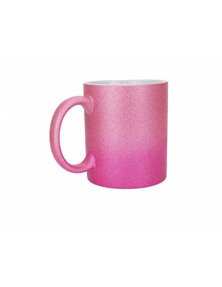11oz Glitzertasse mit Farbverlauf